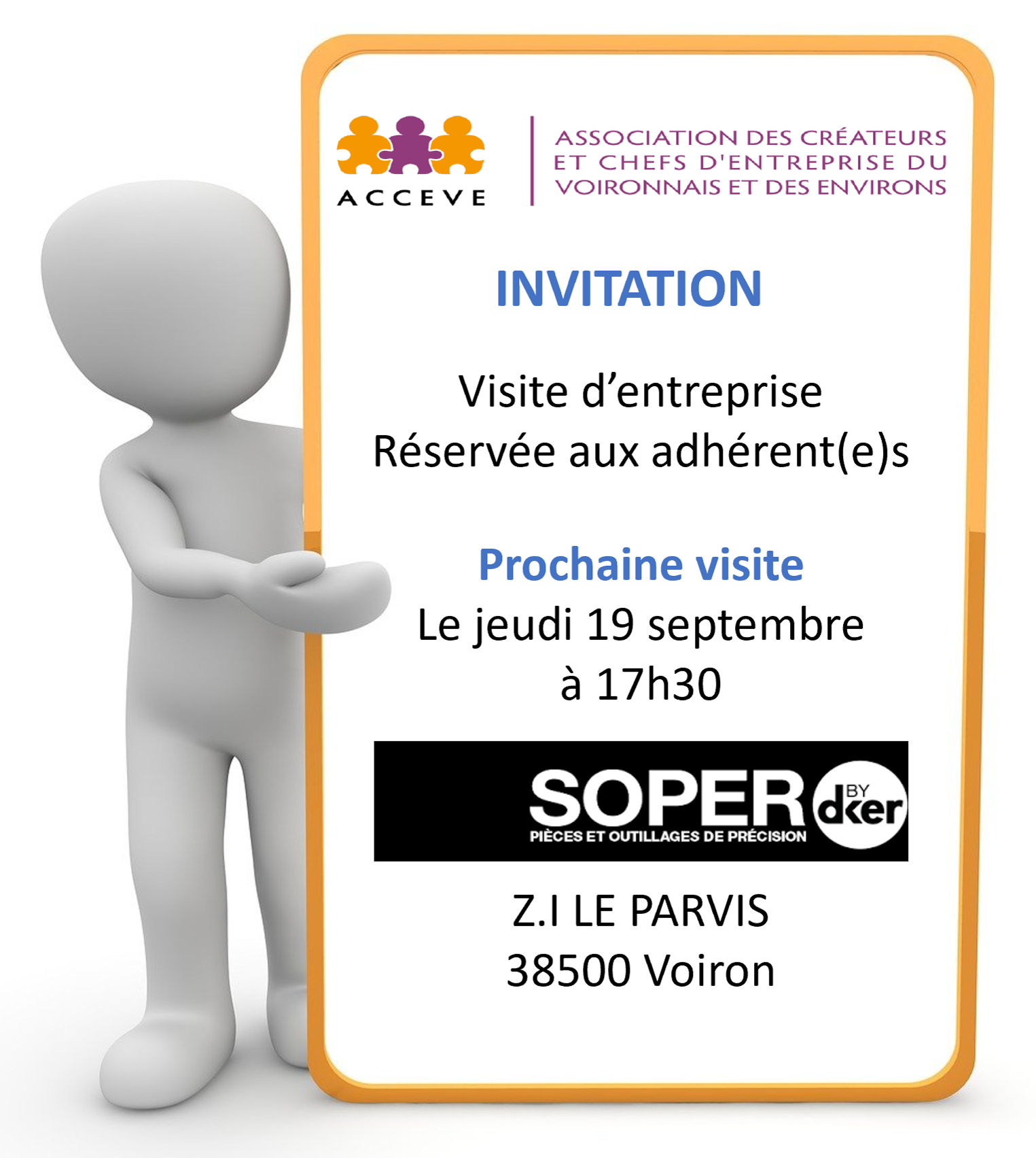 Image invitation Soper Acceve